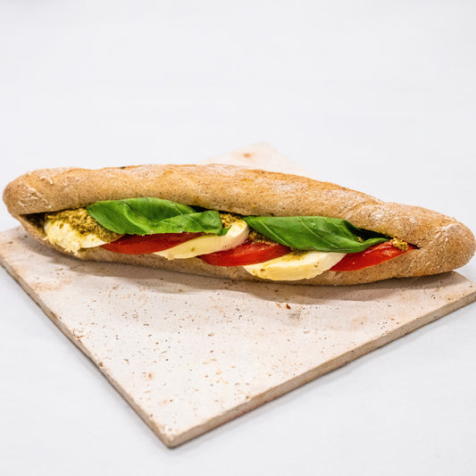 Kévin - Sandwich mozza/pesto 100% sans gluten
