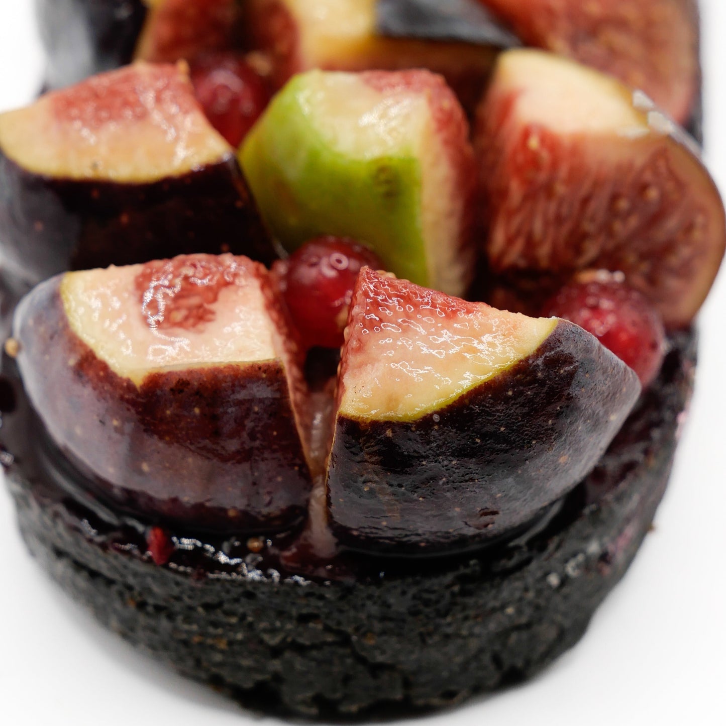 Marine - Tarte figue charbon