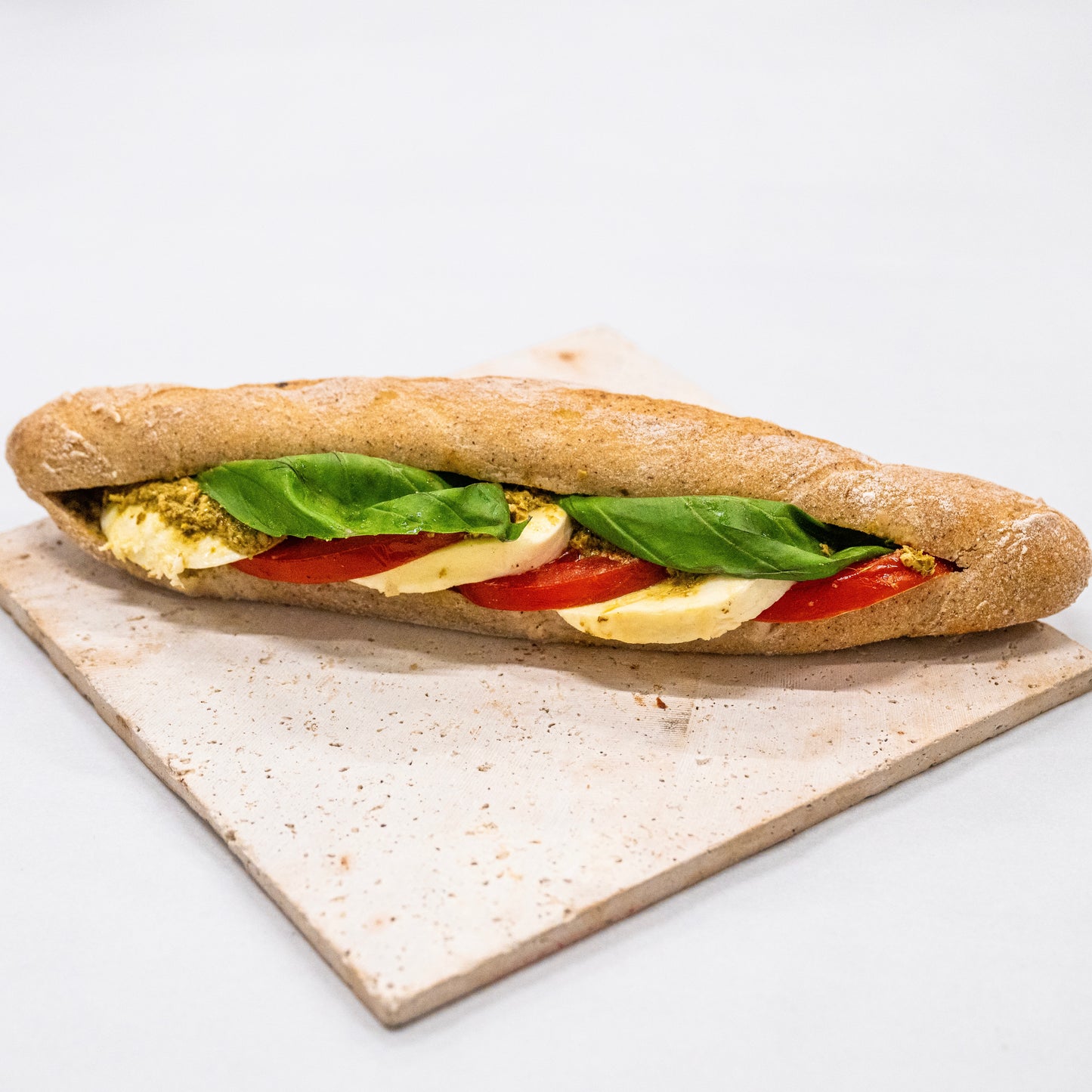 Kévin - Sandwich mozza/pesto 100% sans gluten
